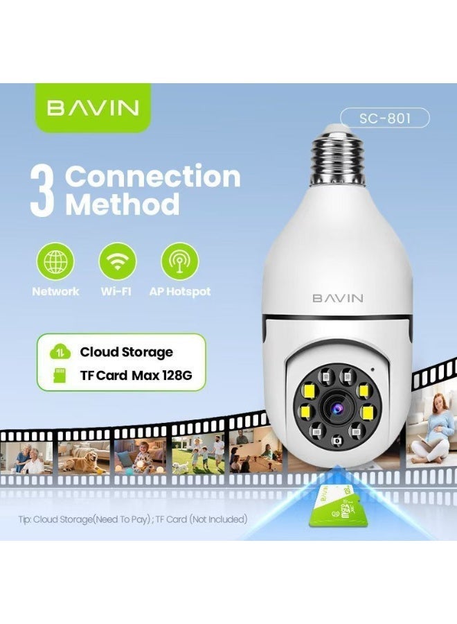 Bavin Bavin sc-801 Surveillance Camera 128GB ZE5F405D92689587E04C7Z
